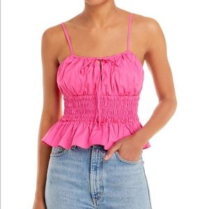 WAYF Bloomingdales Hot Pink Top Size XS
